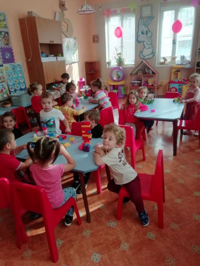 Учебна2021/2022 Весели игри в I-б гр. - Изображение 1